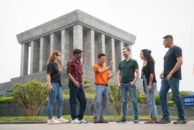 Full Day Tour in Hanoi City by Limousine Bus - Morning at the Ho Chi Minh Mausoleum Complex