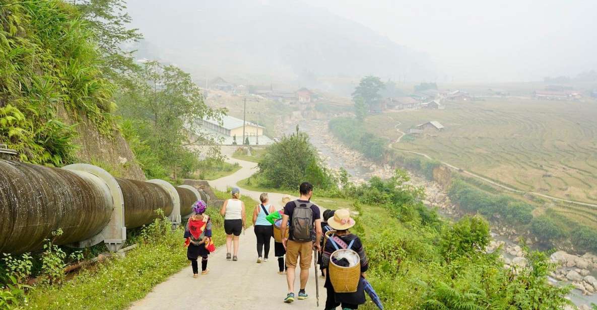 Full Day Trekking Lao Chai-Ta Van and Cat Cat Village - Cat Cat Village: The Waterfall Area and the French-Era Power Station