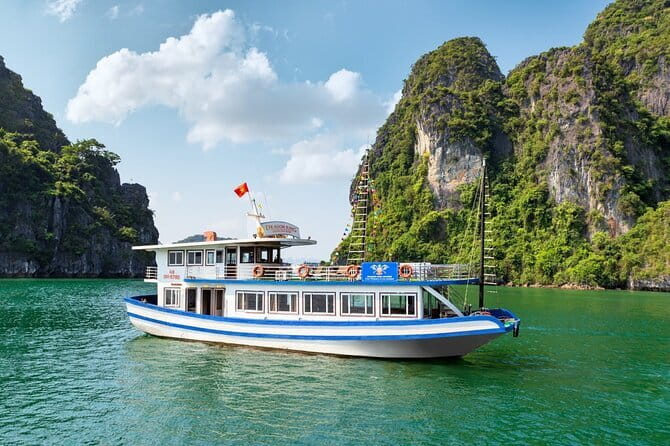 Ha Long Bay 1 Day Joined Luxury Tour - Ti Top Island: 400+ steps, then beach time