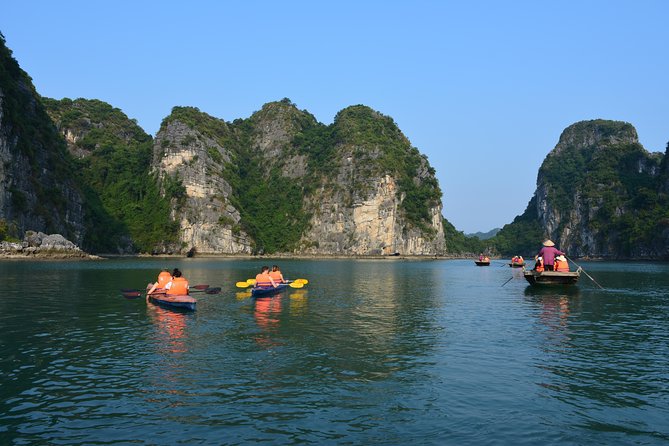 Ha Long Bay 1 Day Tour - Caves and Water Time: Kayak or Bamboo Rowing Without Extra Stress