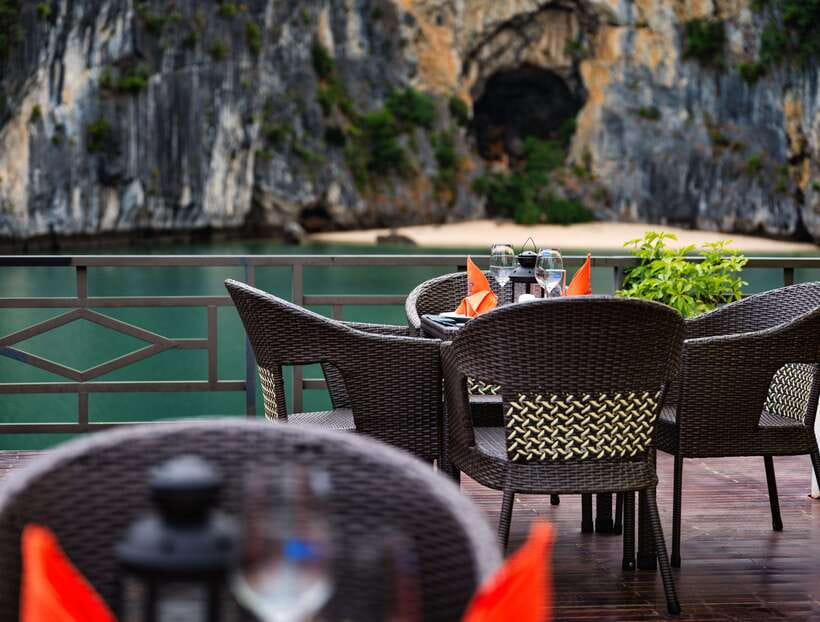 Ha Long Bay: 2-Day Tour with La Pandora Boutique Cruise - Dark & Bright Cave on day two: early start, rowboat approach