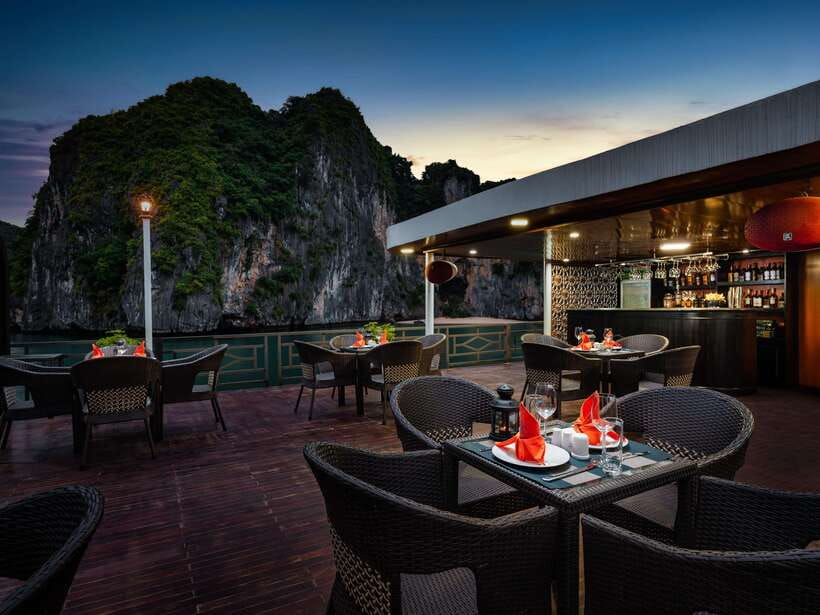 Ha Long Bay: 2-Day Tour with La Pandora Boutique Cruise - Activities menu: kayaking, rowing boats, squid fishing, and what you should care about