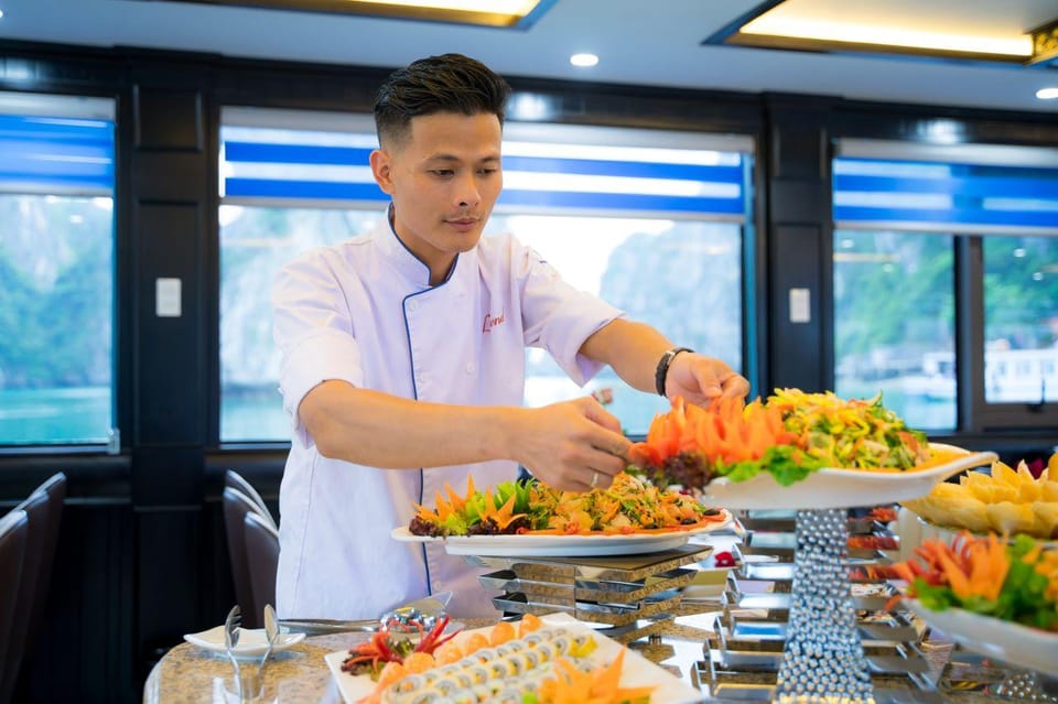 Ha Long Bay 8 hours daily tour on LA CASTA DAILY CRUISE - How optional activities work: you can choose calm