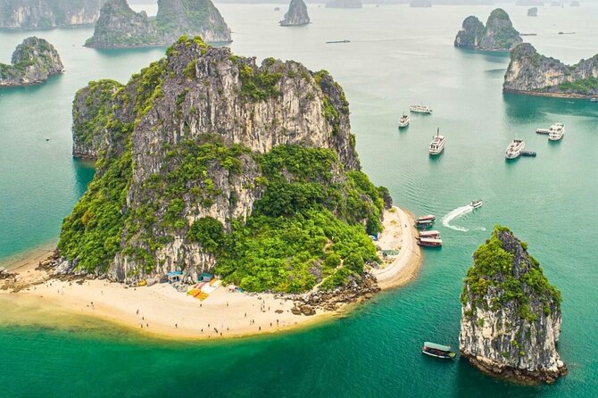 Ha Long Bay Cruise Day Tour-best selling: Included transportation - The real payoff: watching Halong Bay at golden hour