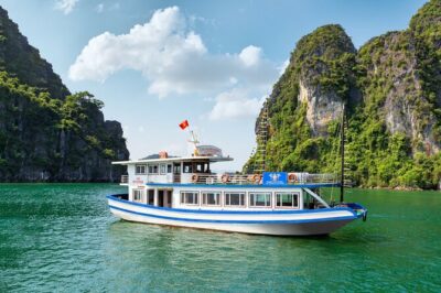 Ha Long Bay Cruise Day Tour with lunch, kayaking, surprise cave & titop island - Pick-up Timing: 8:30AM Hotel Shuttle vs 12:00PM Marina Option