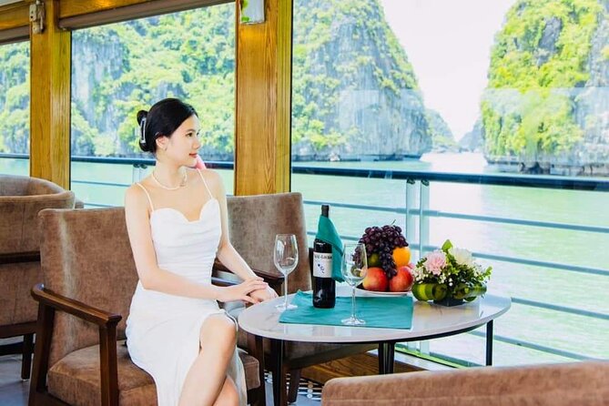Ha Long Bay Day Tour by 5-Star Heritage Luxury Cruise From Hanoi - Sung Sot Cave: Stalagmites, Stalactites, and the French Name