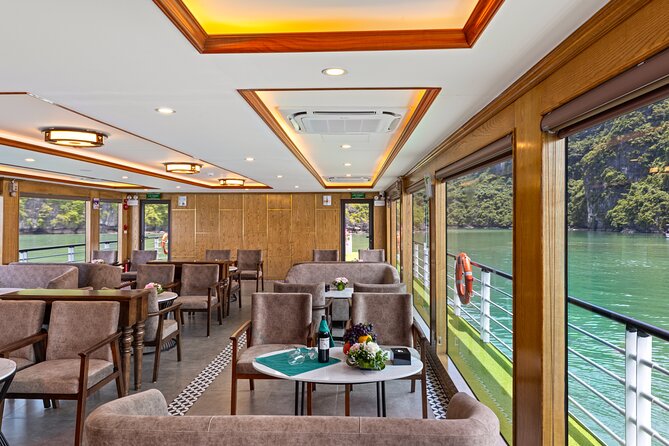 Ha Long Bay Day Tour by 5-Star Heritage Luxury Cruise From Hanoi - Sunset Party or Jacuzzi Pool on the Return to Mainland