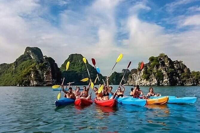 Ha Long Bay day trip with Luxury cruise - Luon Cave Kayak or Bamboo Boat: The Lagoon Scene You Came For