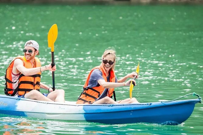 Ha Long Bay day trip with Luxury cruise - Sunset Party at 16:00: Deck Life, Tea, Cakes, and Fresh Fruit
