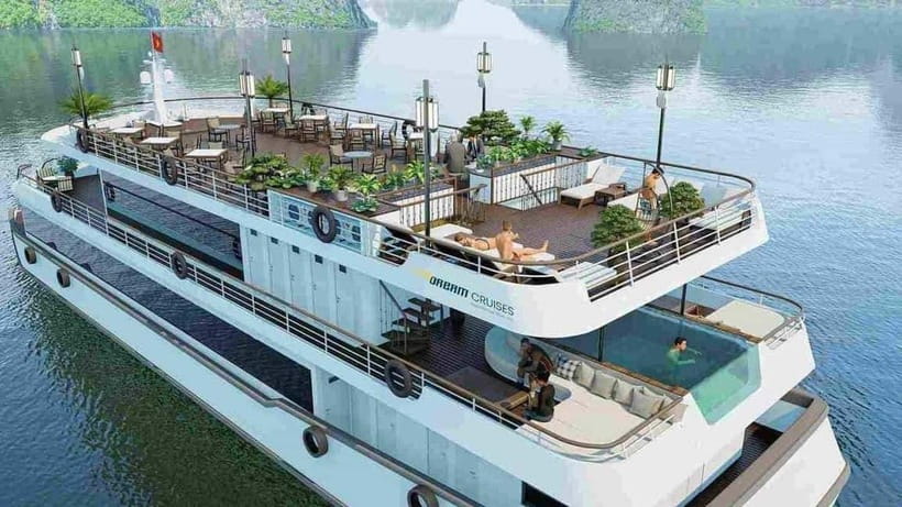 Ha Long Bay- Deluxe Day Cruise, Lunch& Kayaking&Sunset party - A Deluxe Day Cruise With a Busy, Human-Friendly Route
