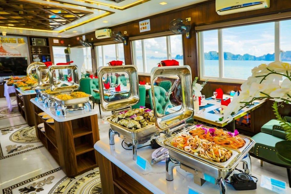 Ha Long Bay Full Day Tour from Hanoi Buffet Lunch& Adventure - Luon Cave at 14:45: Kayak Effort or Bamboo Boat Ease