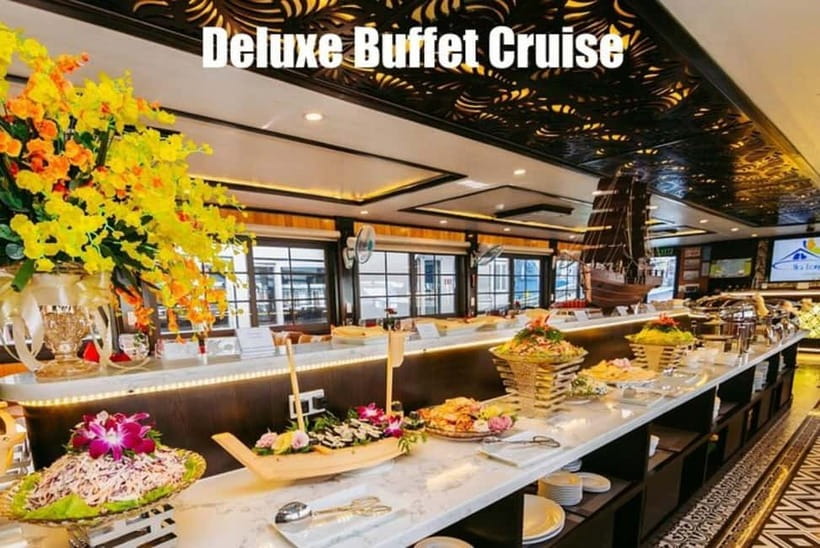 Ha Long Bay Full Day Tour from Hanoi Buffet Lunch& Adventure - Sunset Tea on the Sundeck: Slowing Down After a Full Day