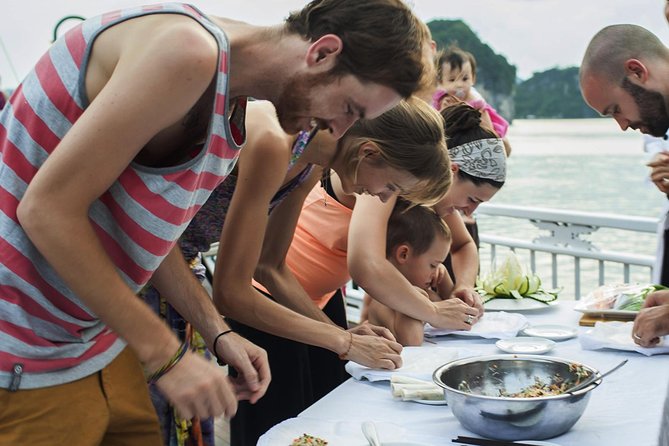 Ha Long Bay & Lan Ha Bay 2D1N on 5-star Cruises - Cabins, cleanliness, and family value with child discounts