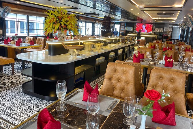 Ha Long bay Luxury cruise Day Trip - Ti Top Island and Titov Peak: Swimming Plus Panoramic Photos