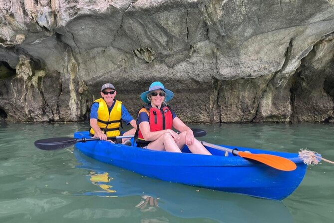 Ha Long Bay Luxury Cruise from Hanoi with Jacuzzi & Local Lunch - Speed-boat transfers and kayaking: active time, but not a workout contest