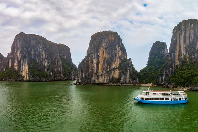 Ha Long Bay Six Hours Trip Kayaking & Swimming on Beach - From Hanoi to Tuan Chau Harbor: 120 km of highway, plus a rest stop