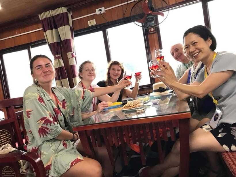 Ha Long Bay Small Deluxe Cruise Day Trip With Kayak & Lunch - Luon Cave Lagoon by Kayak or Bamboo Boat