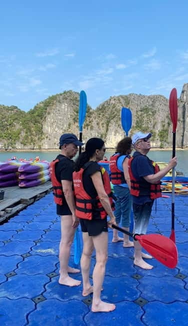 Half day Lan Ha Bay : Boat Trip , Kayaking,Snorkel - Kayaking in Lan Ha Bay’s Quieter Corners