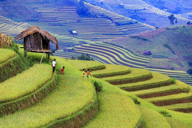 Half Day Sapa Cat Cat Explore Waterfall, Workshop, H'mong Local - Stop 3 back in Sapa: café pause, terrace views, and the loop home