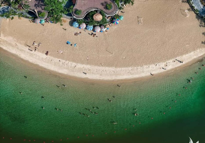 Halong 6 Hours Cruise: Kayak, Cave, Lunch, Beach & Island - Lunch on Board: Eating While You’re Still in the Bay