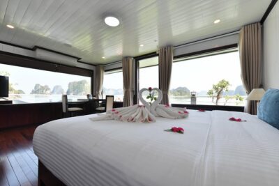 Halong Bay 2 Days 1 Night Included Transfer from Hanoi - Day 1: Tuan Châu arrival, Surprising Cave, and Ti Tốp Island