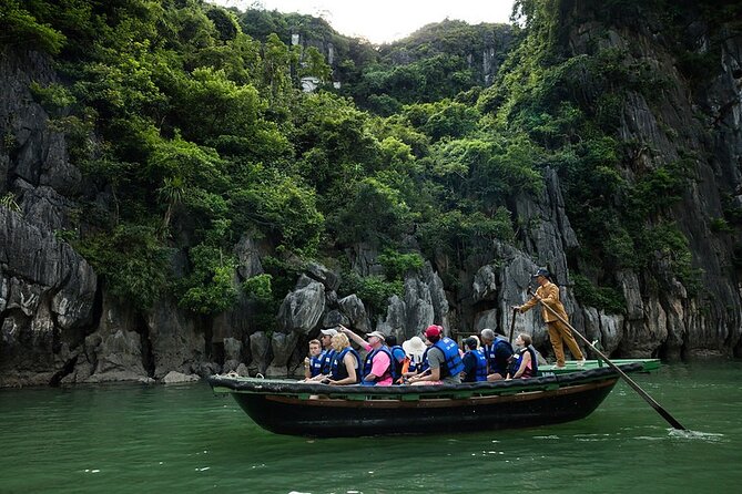 Halong Bay 3-day trip with Luxury Cruise - Cave exploring: a cool change of pace (and a photo reality check)