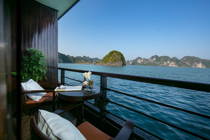 Halong Bay 3 days 2 nights on PEONY CRUISES 5 Stars LUXURY - Day 2: Sunrise Tai Chi and Viet Hai village by bike or e-cart