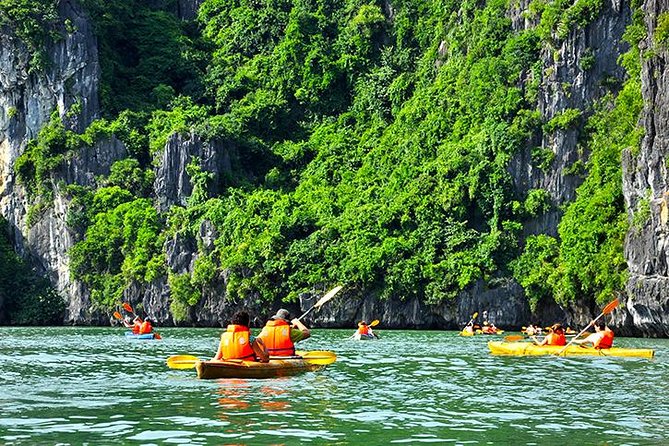 Halong Bay and Lan Ha Bay from Cat Ba Island: Cruise and Kayak Tour - Cua Van Floating Village (30 minutes): culture stop, short and purposeful