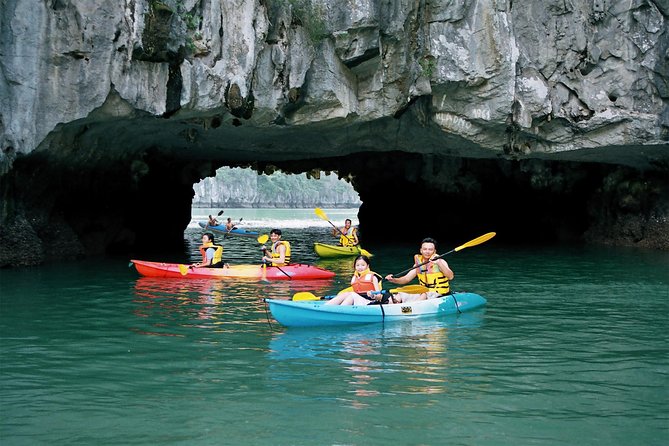 Halong Bay and Lan Ha Bay from Cat Ba Island: Cruise and Kayak Tour - Group size (max 15): less crowding, but still follow the schedule
