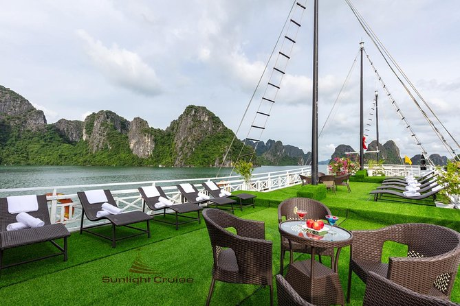 Halong bay boutique cruise 2 days trip: Kayaking, swimming & caving tours - Day 2 early morning: Tai Chi, sunrise, pearl farming, and kayaking in the bay