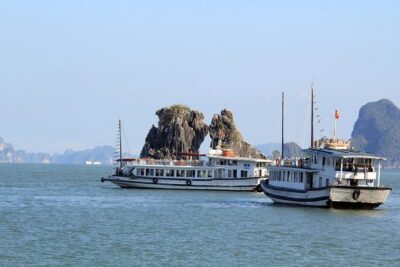 Halong Bay Cruise Day Trip: Visit Thien Cung Cave, Kayaking & Lunch - best price - Tuan Chau Harbor Check-In and the 30-Person Comfort Advantage