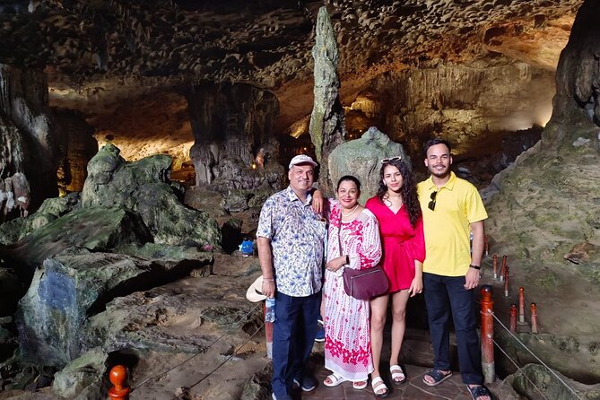 Halong Bay Full Day With 5 Star Cruise - Buffet Lunch - Sunset party on the return cruise: wine, fruits, biscuits