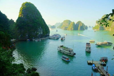 Halong Bay Full Day with All-Inclusive - Tuan Chau Harbor: Boarding, Safety Briefing, Then Off to the Bay