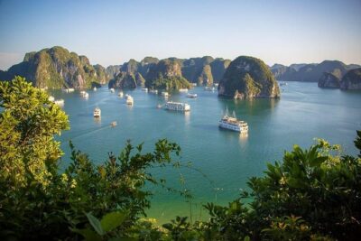 Halong Bay In Just One Day with Ti Top Island - Sung Sot Cave: the biggest grotto stop and what crowds feel like