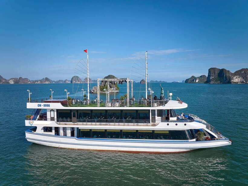 Halong Bay Luxury Cruise: Kayak&Swim,Cave, Party BEST SELLER - Key highlights you’ll actually care about