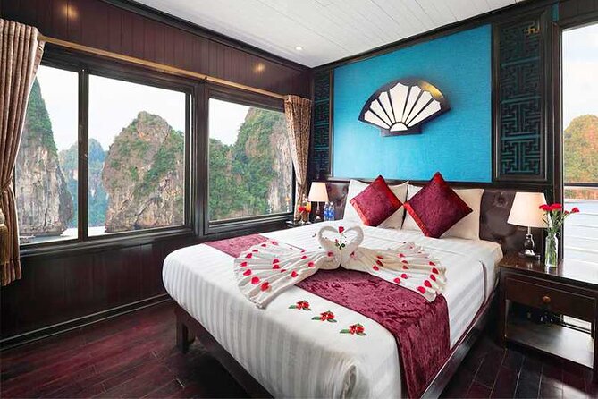 Halong Bay Tours 2 Days 1 Night on 5 Star Cruise (BEST CHOICE) - Day 2: Tai Chi on the Sundeck and the Hang Luon Cave Kayak Lagoon