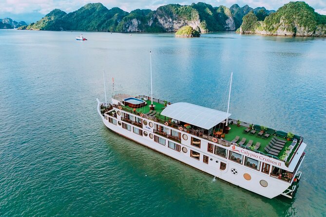 Halong Calypso Cruise 2d1n-All Inclusive Cruise with Transfer - Your cabin: private balcony space on a moving platform