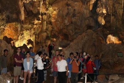 Halong Islands, Cave, Kayak, Bamboo Day Tour w Dragonfly Cruise - Hanoi pickup to Tuan Chau Marina: the ride is part of the deal