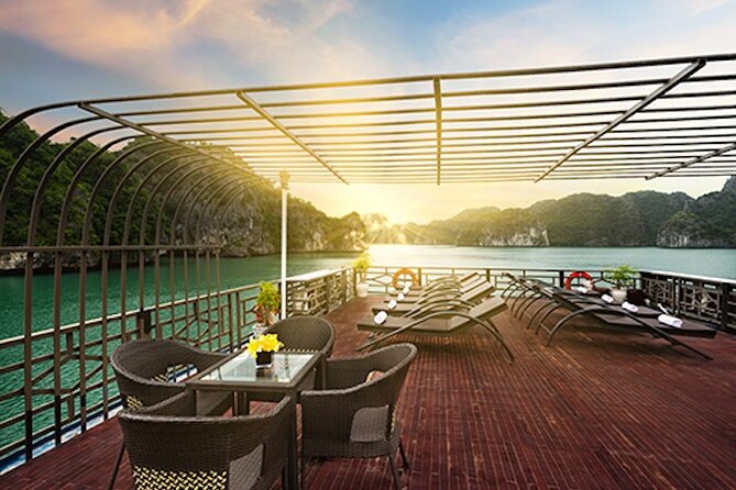 HaLong - LanHa Bay 2 Nights with La Pandora Boutique Cruises - Day 2: sunrise Tai Chi, kayaking, and Van Boi’s beachy heart