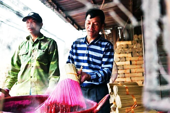 Handmade Incense Making Activity in local village from Hanoi - Door-to-door Hanoi: Your morning starts with pho and egg coffee