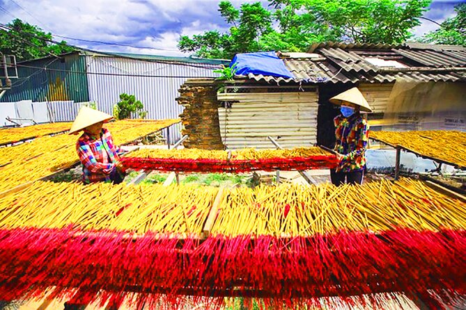 Handmade Incense Making Activity in local village from Hanoi - Small group size (up to 6) changes the whole vibe