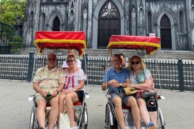 Hanoi 2.5 hour Guided Sightseeing Cyclo Tour & Egg Coffee Class - St. Joseph’s Cathedral: French Colonial Details in Five Minutes