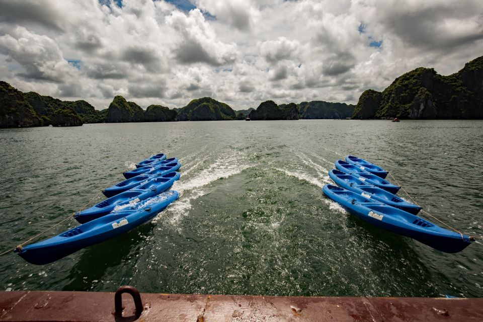 Hanoi: 2-Day Lan Ha Bay and Cat Ba National Park with Hiking - Day 2: Lan Ha Bay cruising, floating fishing villages, Cam Lagoon swim, and Hang Ca