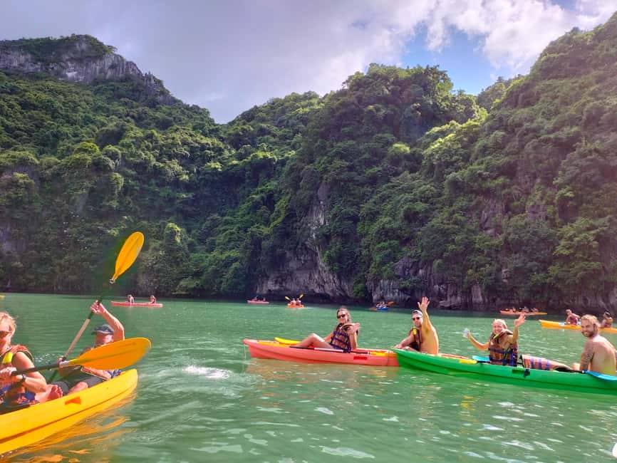 Hanoi: 2-Day Lan Ha, Ha Long Bay 5-star Cruise, Meals, Cabin - Day 2: tai chi, sunrise, and a second chance to play