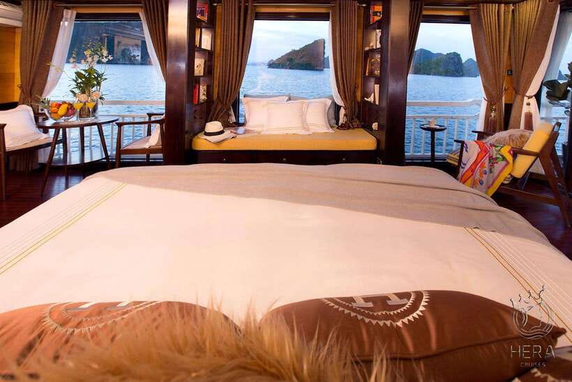 Hanoi: 3D2N Ha Long, Lan Ha Bay by Hera Grand Luxury Cruise - Food and drinks: included meals, onboard quality, and drink budgeting