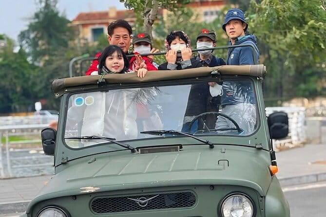 Hanoi Army Jeep Tour with Food and Culture Sightseeing - A Vintage Jeep Turns Hanoi Into a Moving Street Map