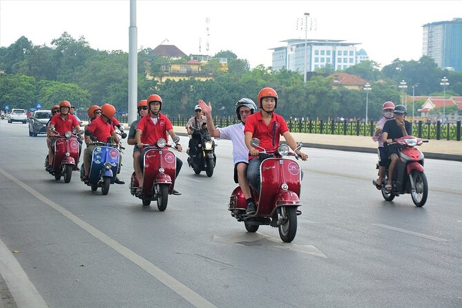 Hanoi Back Streets Vespa Tours: Hanoi Vintage Vespa Tours City - Long Bien Bridge and Duờng Tau: Where the Tour Gets Its Momentum