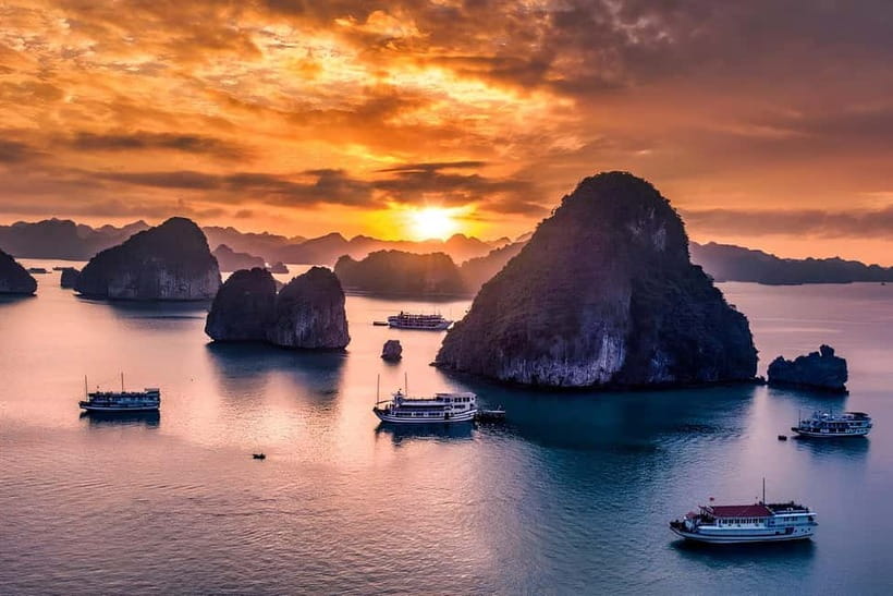 Hanoi: Best 5-Star Ha Long 1 Day Tour with pick up/drop off - Cruise Time From Halong International Port: Seeing the Rocks That People Talk About