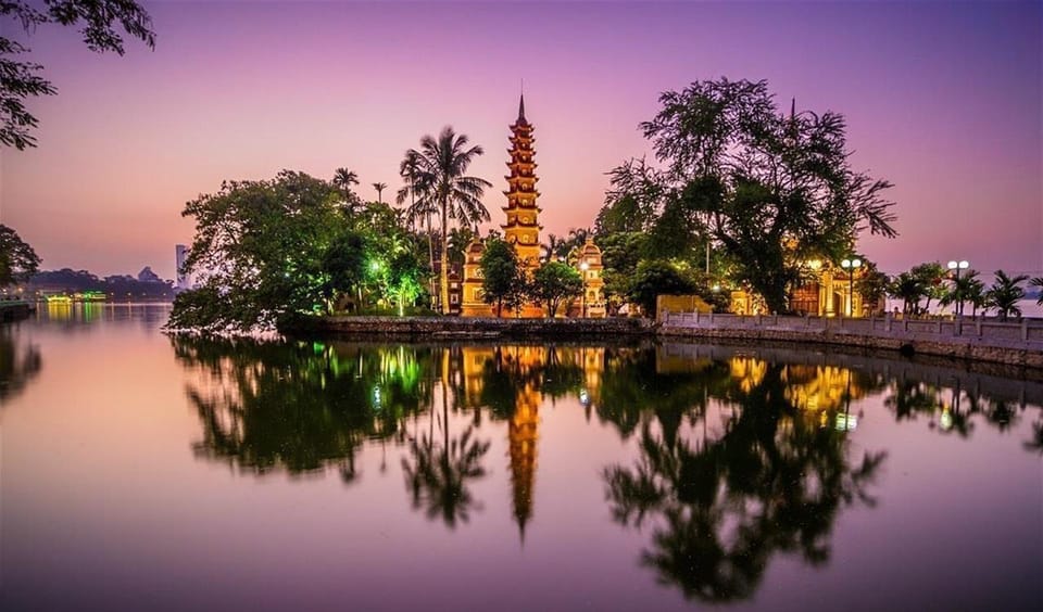 Hanoi City Half Day - A City Saves Traditional Beauties - Ngoc Son Temple and Hoan Kiem Lake: Legends at the Heart of the City