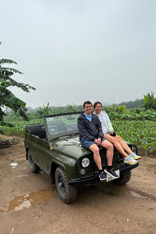 Hanoi City Tour and Countryside 4,5 Hours - How the Hanoi open-air jeep ride really feels